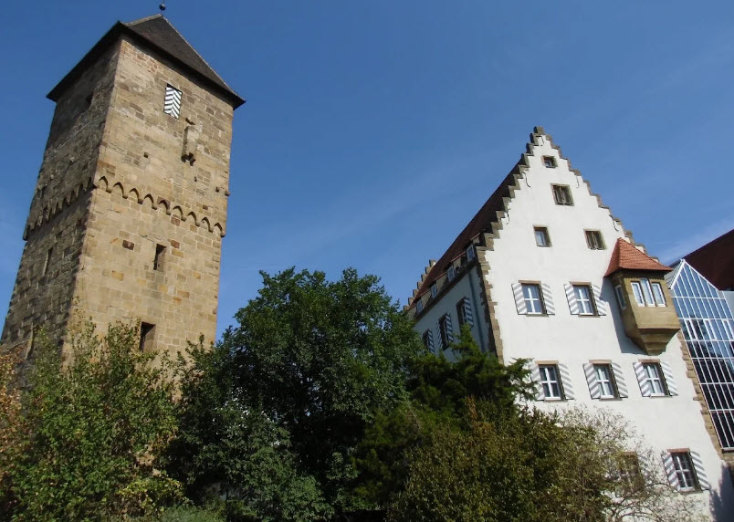 Old Tower, German Order Castle, Zweiradmuseum, Germany